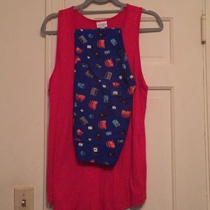 Tank (xlg) and legging (os) set